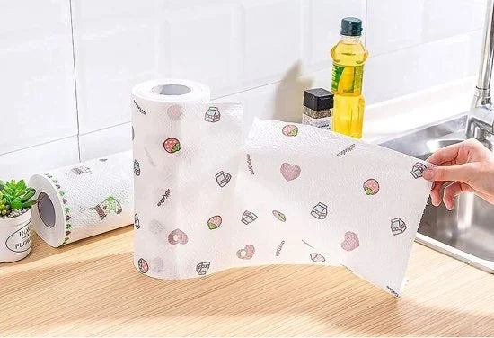 Reusable & Washable Kitchen Tissue Roll – Eco-Friendly Kitchenware