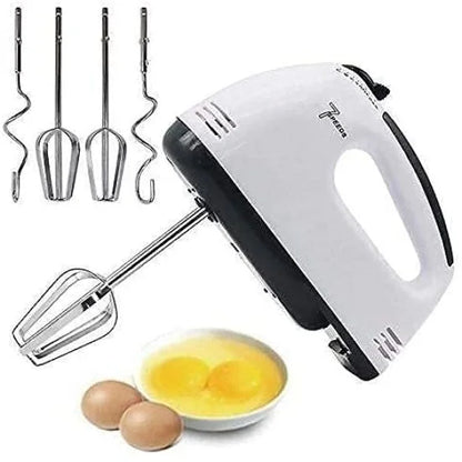 260W Egg Beater – Electric Hand Mixer with 7 Speeds