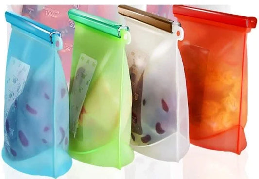 Reusable Silicone Food Storage Bag – Eco-Friendly Kitchenware