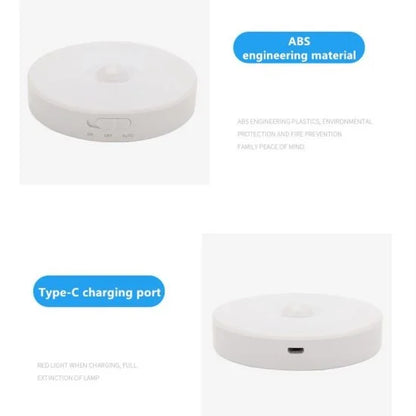 Charkee Motion Sensor LED Light for Home Improvement | Automatic Night Lamp | Battery Operated Wireless Sensor Light for Hallway, Bedroom, Stairs, Kitchen & Bathroom