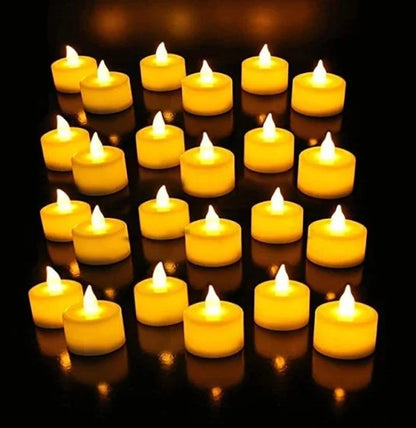 Charkee Diya LED Light Battery Operated (1 Pc) | Decorative LED Diya Lamp for Home Improvement, Puja, Diwali & Festive Decoration