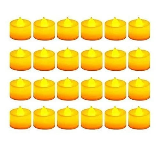 Charkee Diya LED Light Battery Operated (1 Pc) | Decorative LED Diya Lamp for Home Improvement, Puja, Diwali & Festive Decoration