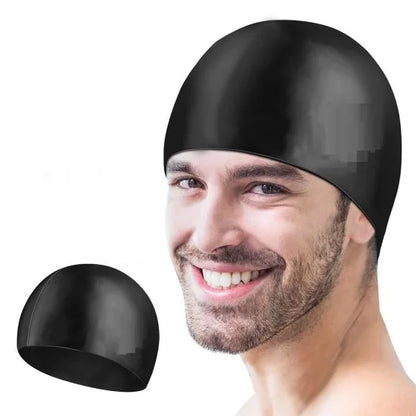 🏊 Silicone Swimming Cap – Comfortable & Waterproof Protection