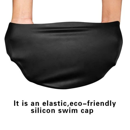 🏊 Silicone Swimming Cap – Comfortable & Waterproof Protection