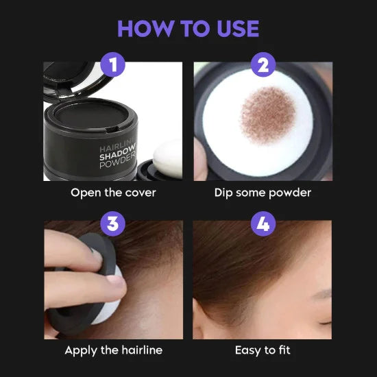 Hair Line Powder – Black (Personal Care & Beauty)