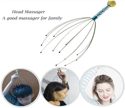 Head Massager – Stress & Pain Relief Scalp Massager