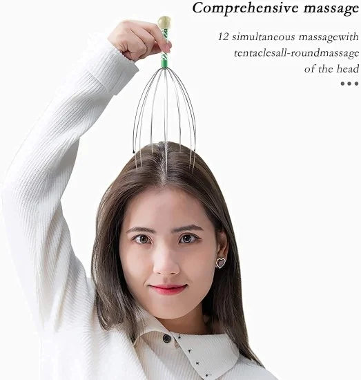 Head Massager – Stress & Pain Relief Scalp Massager