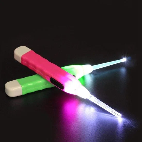 LED Flashlight Earpick – Ear Wax Remover & Cleaner Tool