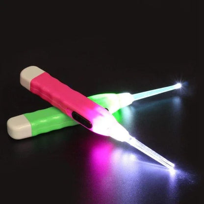 LED Flashlight Earpick – Ear Wax Remover & Cleaner Tool