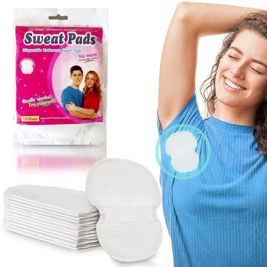Sweat Pad – 10 Pcs (Underarm Sweat Absorbing Pads | Personal Care)