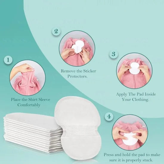 Sweat Pad – 10 Pcs (Underarm Sweat Absorbing Pads | Personal Care)