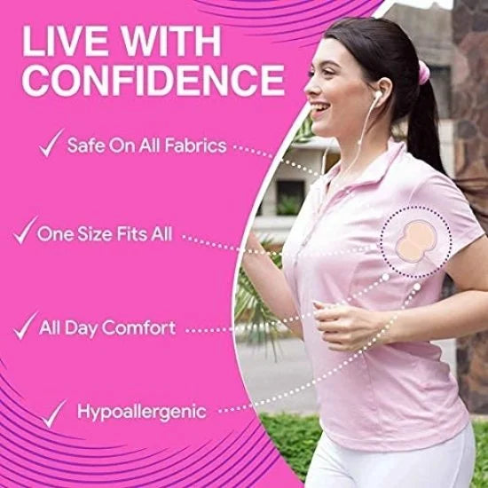 Sweat Pad – 10 Pcs (Underarm Sweat Absorbing Pads | Personal Care)