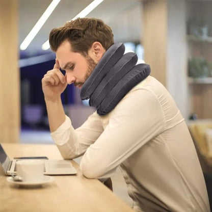 🛏️ 3 Layer Inflatable Neck Pillow – Personal Care