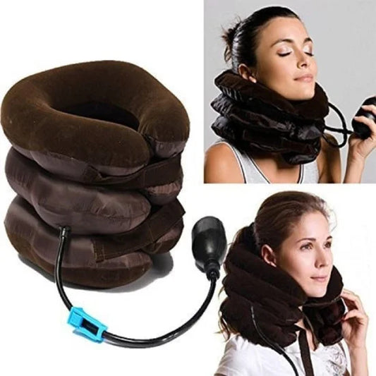 🛏️ 3 Layer Inflatable Neck Pillow – Personal Care