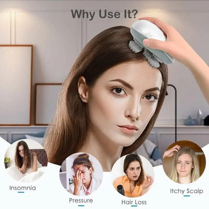 Smart Scalp Massager – Relaxing Head & Hair Care Device