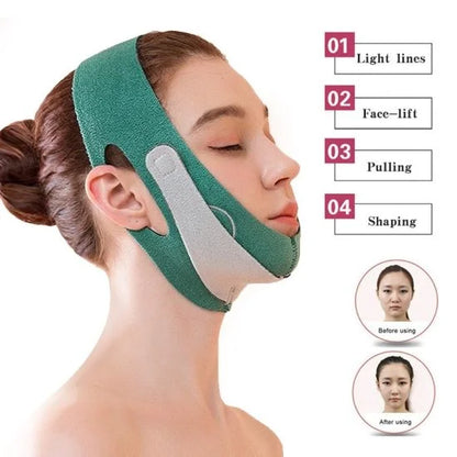 Face Slimming Strap – Double Chin Reducer & Jawline Shaper