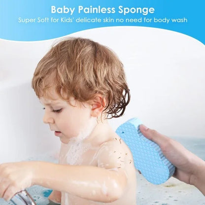 🍼 Baby Bath Sponge – Gentle & Painless Cleaning for Delicate Skin