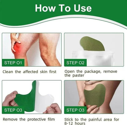 🩹 Knee Pain Relief Patches – Personal Care (10 Pcs)