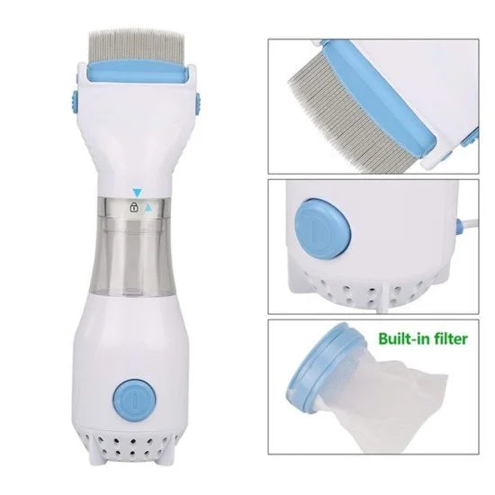 Electrical V Comb Head Lice Remover