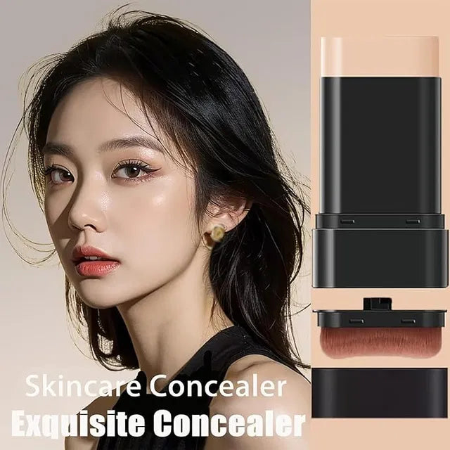 Korean 2 in 1 Glass Skin Foundation StickKorean 2 in 1 Glass Skin Foundation Stick | Concealer + Foundation