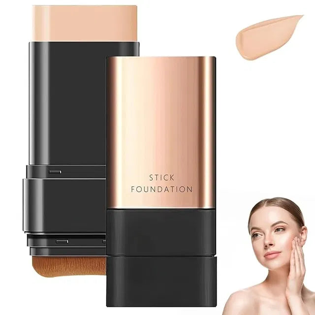 Korean 2 in 1 Glass Skin Foundation StickKorean 2 in 1 Glass Skin Foundation Stick | Concealer + Foundation