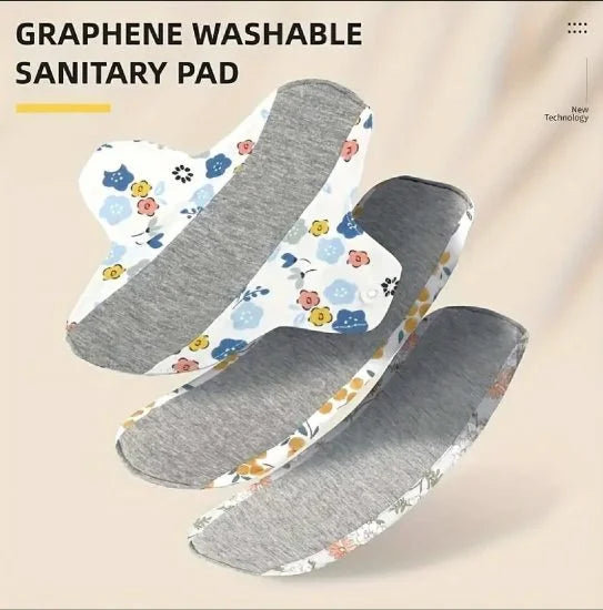 🌸 Cloth Sanitary Napkin – Safe, Reusable & Eco-Friendly Period Care (1pice)