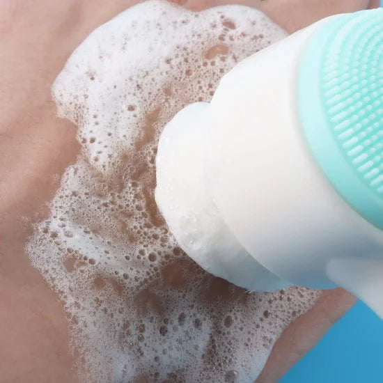 2-in-1 Face Scrubber – Deep Cleansing & Exfoliating Device