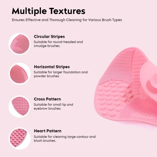 Makeup Brush Cleaner Pad (Silicone)