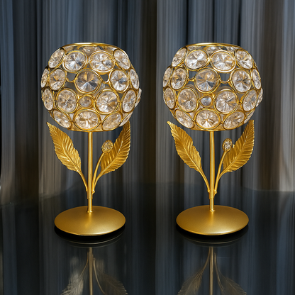 Votive Candle Holder – Elegant Home & Diwali Décor (Set of 2)