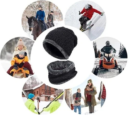 🧣 Winter Neck Scarf Cap – Personal Care (1 pair)