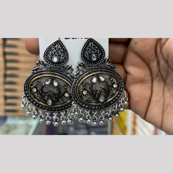 Manisha Jewellery 2 Tone Finish Dangler Earrings Perfect For Every Look