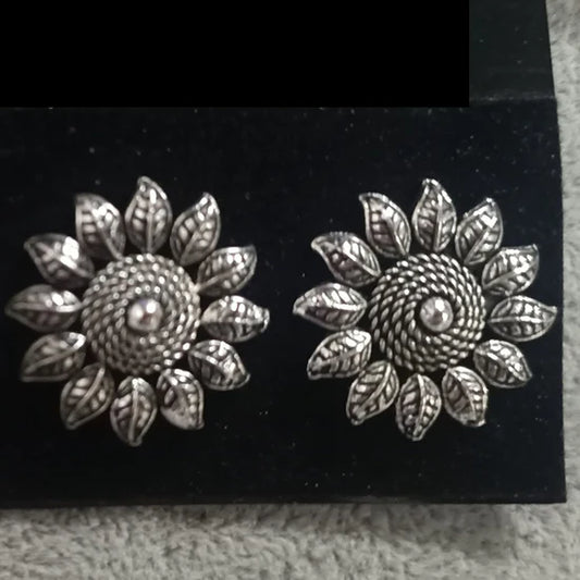 Darshana Jewels oxidised Plated Stud Earrings