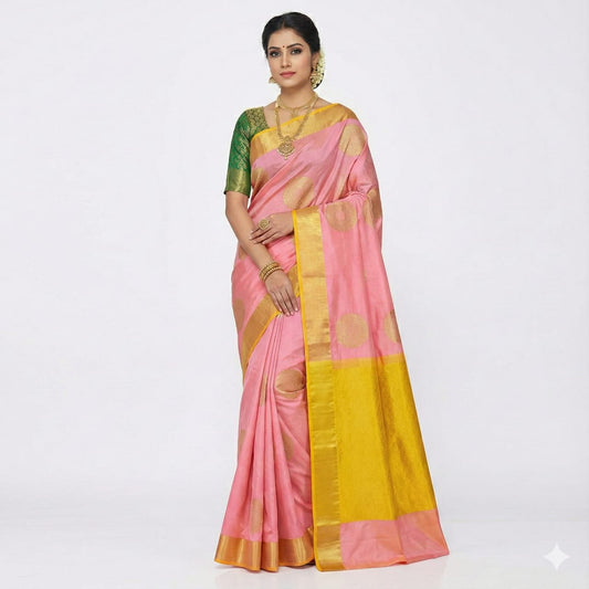 Zari Woven Silk Saree with Rich Pallu