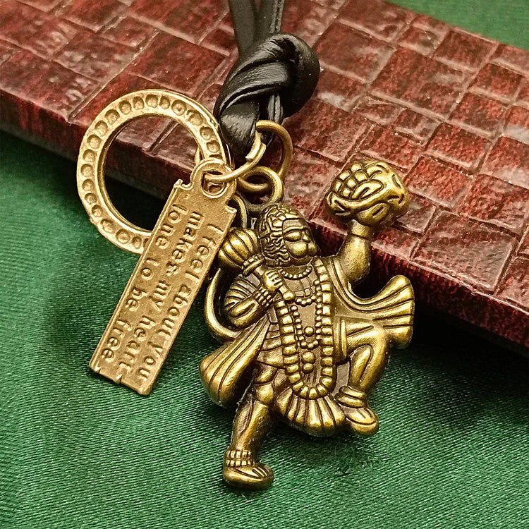 Urthn Hanuman Thread Pendent For Men