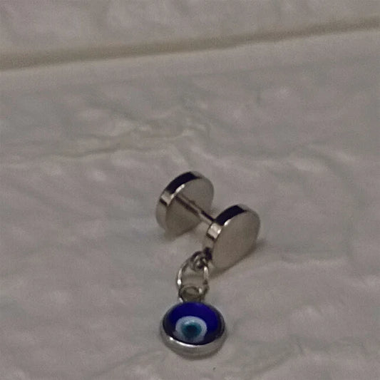 Evil Stud Mens Earrings