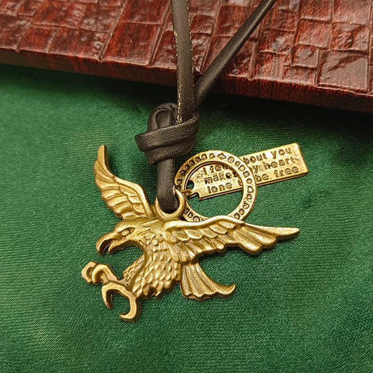 Urthn Eagle Thread Pendent For Men