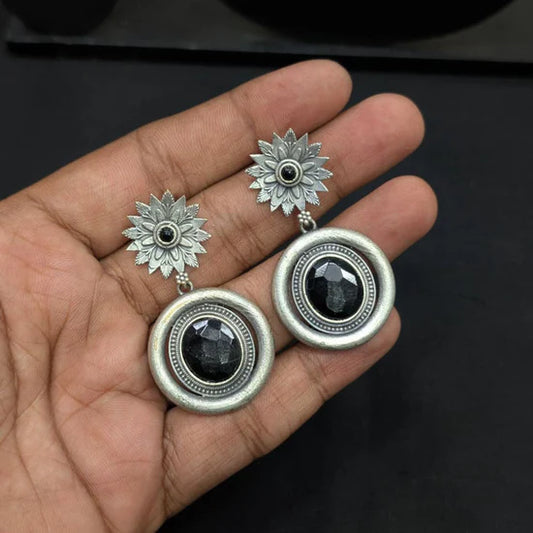 Manisha Jewellery Ethnic Glam Pota Stone Dangler Earrings