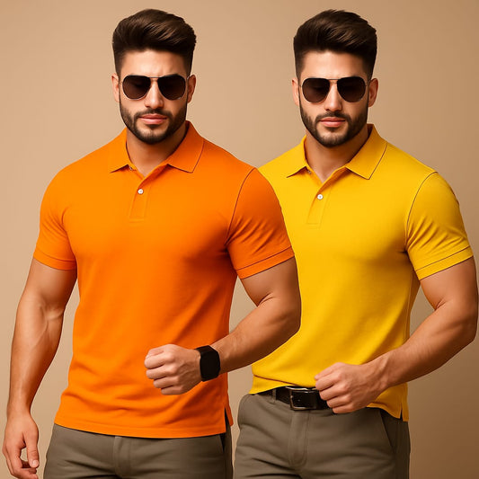 Mark Polo Premium Bright Combo – Orange & Yellow Edition