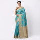 Sky Blue Gold Woven Sareeoree