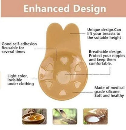 Women’s Silicone Lift Up Bra – Invisible Stick-On Push Up Support