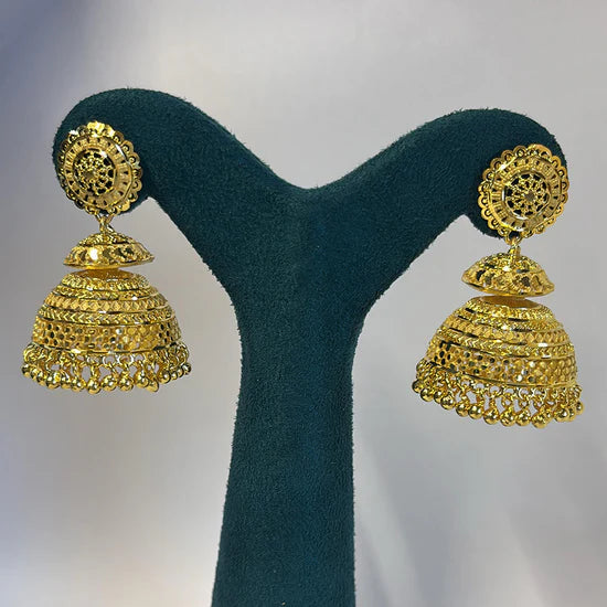 Pari Art Jewellery Forming Jhumki Earrings