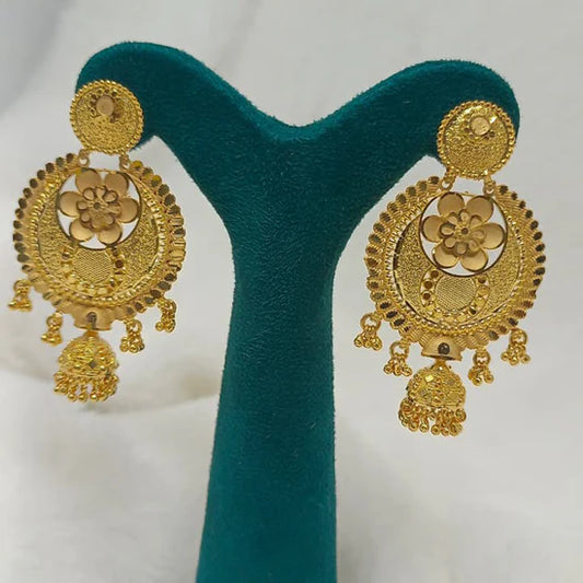 Pari Art JewelleryPari Art Jewellery Forming Jhumki Earrings