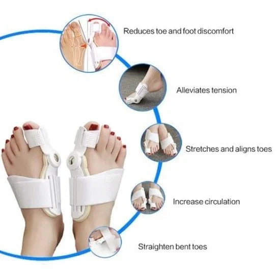 Toe Straightener Bunion Splint Corrector Pad – Pain Relief & Foot Care Support