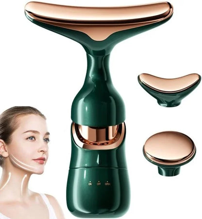 3 in 1 Anti-Wrinkles Face, Neck & Eyes Massager – Personal Care Skincare Device