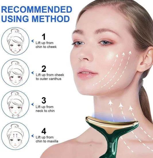 3 in 1 Anti-Wrinkles Face, Neck & Eyes Massager – Personal Care Skincare Device