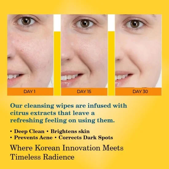 Kojic Acid & Turmeric Cleansing Pads – Skin Brightening & Personal Care