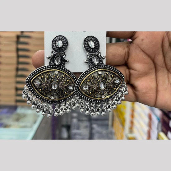 Manisha Jewellery Dual Tone Dangler Earrings Perfect For Ethnic And Western Outfits