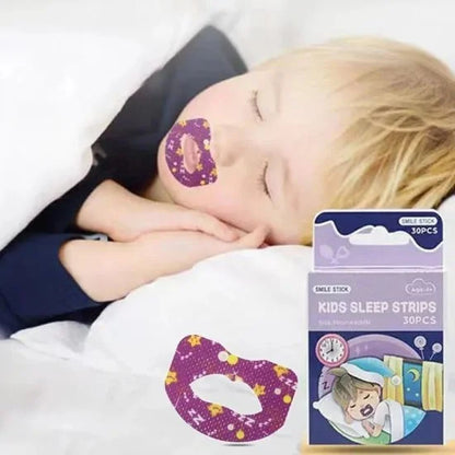 Anti-Snoring Lip Strips (30 Pcs) | Natural Sleep Aid | Comfortable & Skin-Safe