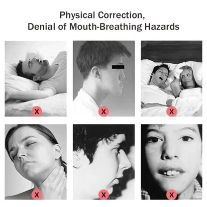 Anti-Snoring Lip Strips (30 Pcs) | Natural Sleep Aid | Comfortable & Skin-Safe