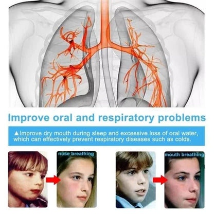 Anti-Snoring Lip Strips (30 Pcs) | Natural Sleep Aid | Comfortable & Skin-Safe